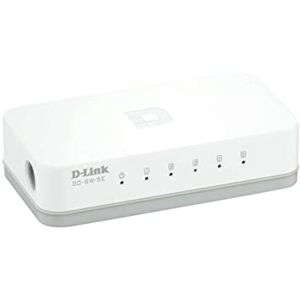 D-Link GO-SW-5E/E network switch Unmanaged Fast Ethernet (10/100) White D-Link GO-SW-5E/E network switch Unmanaged Fast Ethernet (10/100) White