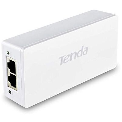 Tenda PoE30G-AT PoE gigabit adapter (1000 Mbit/s + 15/30 watt voeding voor bijvoorbeeld access points of IP-camera‘s, 100 Meter PoE, plug & play) zwart Tenda PoE30G-AT PoE gigabit adapter (1000 Mbit/s + 15/30 watt voeding voor bijvoorbeeld access points of IP-camera‘s, 100 Meter PoE, plug & play) zwart