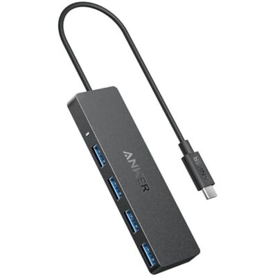 Anker Ultra Slank USB Type-C 5000 Mbit/s - USB Hub Anker Ultra Slank USB Type-C 5000 Mbit/s - USB Hub