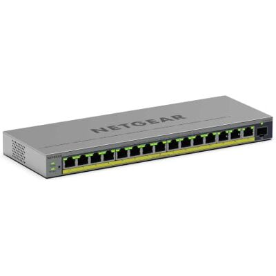 Netgear GS116EPP POE+ schakelaar beheerbaar Netgear GS116EPP POE+ schakelaar beheerbaar
