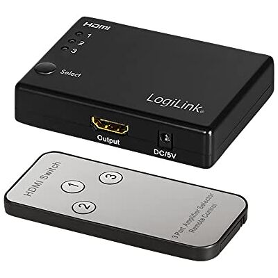 Zarivy HDMI-switch met 3 poorten, ideaal voor het aansluiten van meerdere apparaten. Ondersteunt 1080P/60 Hz en garandeert kristalheldere en soepele video-overdracht. Comfort en kwaliteit in één apparaat. Zarivy HDMI-switch met 3 poorten, ideaal voor het aansluiten van meerdere apparaten. Ondersteunt 1080P/60 Hz en garandeert kristalheldere en soepele video-overdracht. Comfort en kwaliteit in één apparaat.