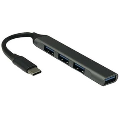 PRENDELUZ USB C 3.1 HUB met 1 USB 3.0-poort en 3 USB 2.0-poorten, ideaal voor het uitbreiden van verbindingen en efficiënte gegevensoverdracht. PRENDELUZ USB C 3.1 HUB met 1 USB 3.0-poort en 3 USB 2.0-poorten, ideaal voor het uitbreiden van verbindingen en efficiënte gegevensoverdracht.