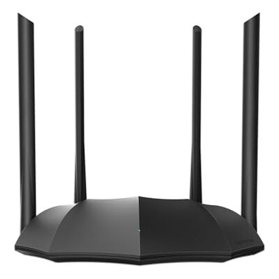 Tenda AC8 draadloze router AC1200, dual-band (5 GHz/2,4 GHz), WLAN-router, access point-modus, 4 x 6 dBi externe antennes, WAN/LAN, Gigabit-poorten, wandpenetratie, IPV6, Mu-MiMo Tenda AC8 draadloze router AC1200, dual-band (5 GHz/2,4 GHz), WLAN-router, access point-modus, 4 x 6 dBi externe antennes, WAN/LAN, Gigabit-poorten, wandpenetratie, IPV6, Mu-MiMo