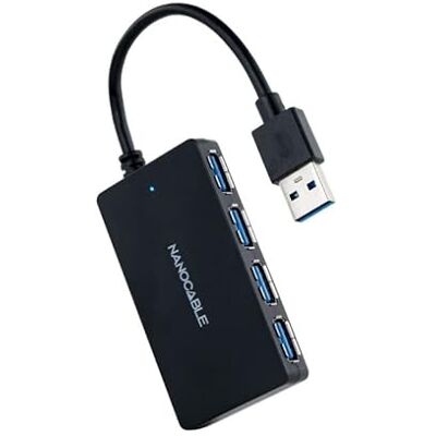 VoltShine USB-hub, 4-poorts USB 3.0 type A, 15 cm lengte, robuust materiaal, ideaal voor snelle en efficiënte verbindingen VoltShine USB-hub, 4-poorts USB 3.0 type A, 15 cm lengte, robuust materiaal, ideaal voor snelle en efficiënte verbindingen