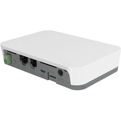 Glowster WLAN-iOT-router met 2,4 GHz, Bluetooth 5.0, 2 Ethernet-poorten met 100 Mbit/s, ideaal voor verbindingsoplossingen in IoT-toepassingen. Glowster WLAN-iOT-router met 2,4 GHz, Bluetooth 5.0, 2 Ethernet-poorten met 100 Mbit/s, ideaal voor verbindingsoplossingen in IoT-toepassingen.