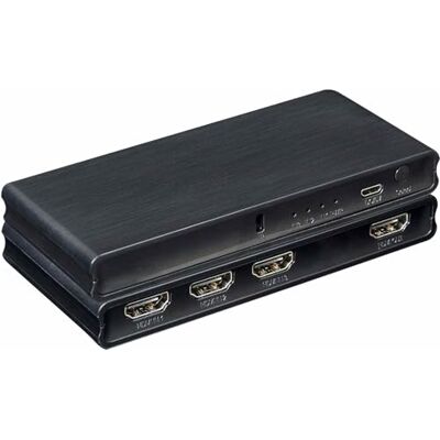 PremiumCord Switch 4K HDMI 3:1 met afstandsbediening, UHD 4K 2160p 60Hz, Full HD 1080p, 3D, HDCP 2.2, ARC, voeding 5V/1A, kunststof, zwart PremiumCord Switch 4K HDMI 3:1 met afstandsbediening, UHD 4K 2160p 60Hz, Full HD 1080p, 3D, HDCP 2.2, ARC, voeding 5V/1A, kunststof, zwart