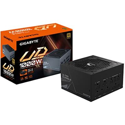 Gigabyte GP-UD1000GM-PG5 modulaire voeding, 80 Plus, goud, 1000 W, zwart Gigabyte GP-UD1000GM-PG5 modulaire voeding, 80 Plus, goud, 1000 W, zwart