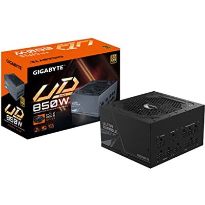 Gigabyte 850W 80+ Plus gouden volledig modulaire ATX-voeding (GP-UD850GM PG5) Gigabyte 850W 80+ Plus gouden volledig modulaire ATX-voeding (GP-UD850GM PG5)