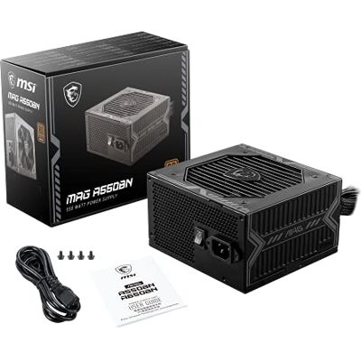 MSI MAG A550BN 550W Power Supply MSI MAG A550BN 550W Power Supply