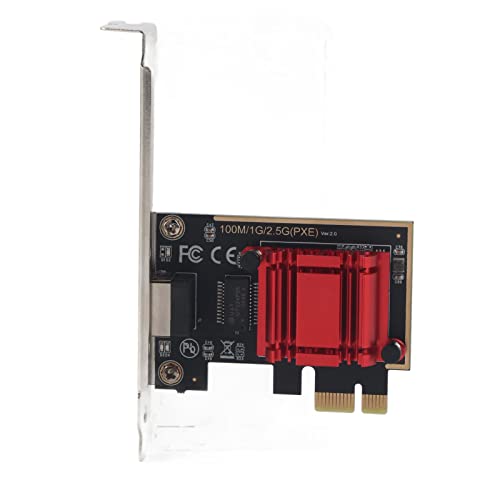 GOWENIC PCI Express-netwerkkaart, 2,5 Gbps Gigabit Ethernet-netwerkkaart TXA092 PCI-E-netwerkkaart PCIE-kaart PCI-E-netwerkadapterkaart voor Computer