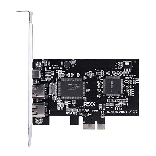 Huairdum Pcie-besturingskaart, 1394a-controllerkaart, IEEE 1394 2,5 Gbps Plug-and-Play voor Video, CCTV De Meeste Besturingssystemen