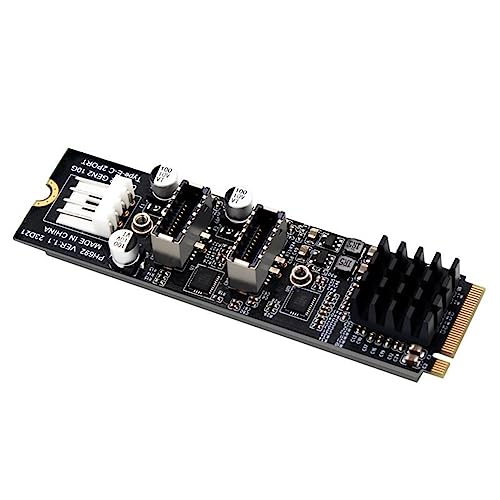 sunmin M.2 PCIE Naar USB3.0 TYPE-E TYPE-C Uitbreidingskaart M.2 PCIe Naar USB3 TYPE -E TYPE-E Uitbreidingskaart