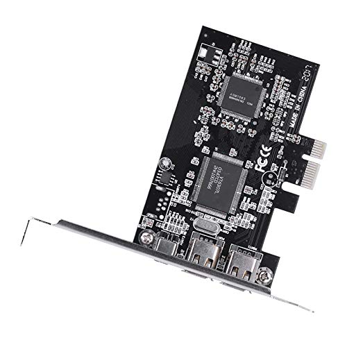 Tbest PCI-E PCI FireWire-controllerkaart, Express FireWire 1394a IEEE 1394-controllerkaart met Firewire-kabel