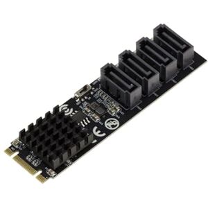 Marvel B+M Sleutel PCIe M.2 NGFF Controllerkaart - RAID 0/1/10 Marvel B+M Sleutel PCIe M.2 NGFF Controllerkaart - RAID 0/1/10