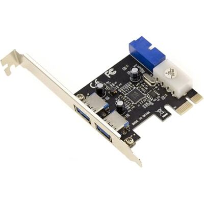 Kalea-Informatique PCIe USB 3.0 - 2+2 Poorten / Via Chipset - 19 Pin Connector Kalea-Informatique PCIe USB 3.0 - 2+2 Poorten / Via Chipset - 19 Pin Connector