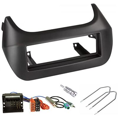 Sound-way 1 DIN Radiopaneel Autoradio, Antenne Adapter, ISO Aansluitkabel, Demontage Sleutels, ondersteuning voor Citroen Nemo, Peugeot Bipper, Fiat Fiorino, Qubo Sound-way 1 DIN Radiopaneel Autoradio, Antenne Adapter, ISO Aansluitkabel, Demontage Sleutels, ondersteuning voor Citroen Nemo, Peugeot Bipper, Fiat Fiorino, Qubo