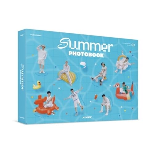 Genie Music ATEEZ 2023 ZOMER FOTOBOEK + Pre-Order Voordeel