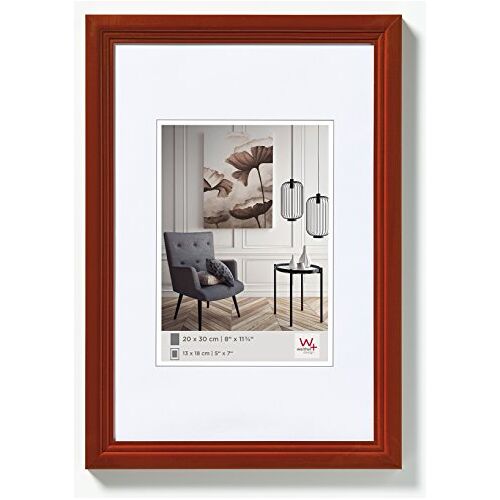 walther design fotolijst hazelnoot 18 x 24 cm Living Houten Fotolijst HY824P