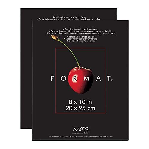 MCS Formaat Frame, Zwart, 8 x 10 inch
