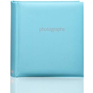 ARPAN Insteekhoes boekgebonden memoalbum voor 200 foto's 10 x 15 cm, pastelblauw, 23 x 23 cm ARPAN Insteekhoes boekgebonden memoalbum voor 200 foto's 10 x 15 cm, pastelblauw, 23 x 23 cm