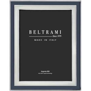 BELTRAMI VOEG FRAME TOE WIT-BLAUW ZILVER CM15X20 BELTRAMI VOEG FRAME TOE WIT-BLAUW ZILVER CM15X20