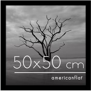 Americanflat 50x50 Fotolijst met Gepolijst Kunststofglas Brede Fotolijsten Gemaakt van Samengesteld Hout voor Verticale of Horizontale Muurweergave Epic Collectie Zwart Americanflat 50x50 Fotolijst met Gepolijst Kunststofglas Brede Fotolijsten Gemaakt van Samengesteld Hout voor Verticale of Horizontale Muurweergave Epic Collectie Zwart