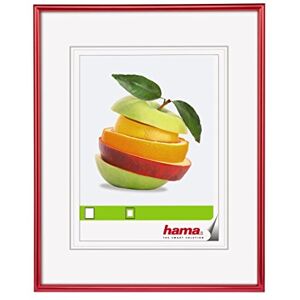 Hama Fotolijst"Sevilla", 15 x 20 cm met papier-passe-partout 10 x 15 cm, hoogwaardig glas, kunststof frame, om op te hangen en neer te zetten, rood Hama Fotolijst"Sevilla", 15 x 20 cm met papier-passe-partout 10 x 15 cm, hoogwaardig glas, kunststof frame, om op te hangen en neer te zetten, rood