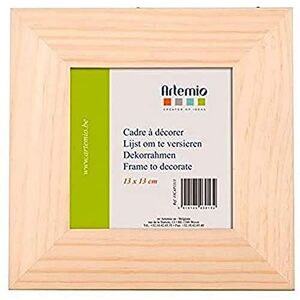 Artemio Fotolijst, 13 x 13 cm, hout, beige, 21 x 1 x 21 cm Artemio Fotolijst, 13 x 13 cm, hout, beige, 21 x 1 x 21 cm