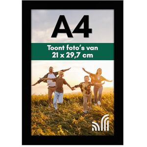 Americanflat A4 Fotolijst met Schokbestendig Glas 21x29,7 cm Fotolijst Gemaakt van Samengesteld Hout voor Verticale of Horizontale Muurweergave Moderne Lijst voor Tafel en Muur Zwart Americanflat A4 Fotolijst met Schokbestendig Glas 21x29,7 cm Fotolijst Gemaakt van Samengesteld Hout voor Verticale of Horizontale Muurweergave Moderne Lijst voor Tafel en Muur Zwart