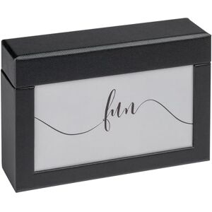 walther design Fun Opbergdoos, zwart, 100 foto's 10x15 cm walther design Fun Opbergdoos, zwart, 100 foto's 10x15 cm