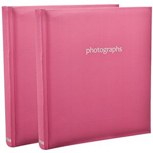 ARPAN AL-9142-X2 2 x 5 x 7"/13x18cm 120 grote slip in fotoalbum Memo boek-met indexpagina/dvd-zakken (roze), papier ARPAN AL-9142-X2 2 x 5 x 7"/13x18cm 120 grote slip in fotoalbum Memo boek-met indexpagina/dvd-zakken (roze), papier