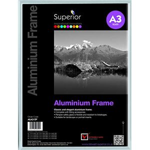 Stewart Superior Aluminium Fotolijst - A3 - Zilver - Fotolijst Stewart Superior Aluminium Fotolijst - A3 - Zilver - Fotolijst