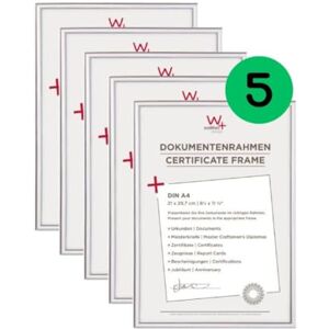 walther design fotolijst zilver 21 x 29,7 cm (DIN A4) Set van 5, New Lifestyle Kunststof Lijst KV130S5 walther design fotolijst zilver 21 x 29,7 cm (DIN A4) Set van 5, New Lifestyle Kunststof Lijst KV130S5