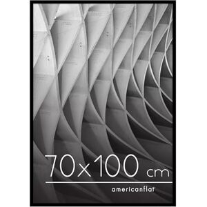 Americanflat 70x100 cm Fotolijst met Schokbestendig Glas Streamline Collectie Dunne Rand Fotolijst voor Tafel en Muur Ophangmateriaal en Ingebouwde Standaard Zwart Americanflat 70x100 cm Fotolijst met Schokbestendig Glas Streamline Collectie Dunne Rand Fotolijst voor Tafel en Muur Ophangmateriaal en Ingebouwde Standaard Zwart
