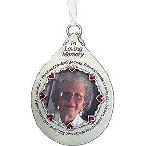 ART Loving Memory Picture Frame Ornament, Grijs ART Loving Memory Picture Frame Ornament, Grijs