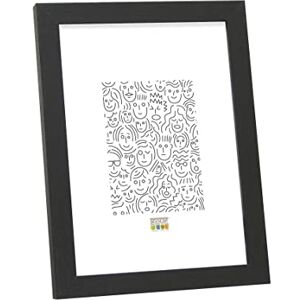 Deknudt S44CF2-10.0X15.0 - Fotolijst in hout en MDF - Zwart Deknudt S44CF2-10.0X15.0 - Fotolijst in hout en MDF - Zwart