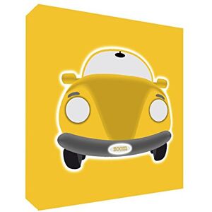 ART canvas op frame met front solide in stijl D illustratie moderne sportwagen D-tijd geel 14,8 x 21 x 2 cm Grand ART canvas op frame met front solide in stijl D illustratie moderne sportwagen D-tijd geel 14,8 x 21 x 2 cm Grand