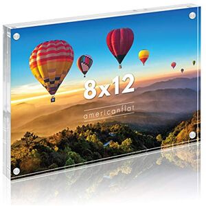 Americanflat Acryl fotolijst, 8 x 12 cm, dubbelzijdige lijsten met magnetische hoeken transparante acryllijsten voor bureau- of tafelbladdisplay 8 x 12 cm fotolijst met microvezeldoek inbegrepen Americanflat Acryl fotolijst, 8 x 12 cm, dubbelzijdige lijsten met magnetische hoeken transparante acryllijsten voor bureau- of tafelbladdisplay 8 x 12 cm fotolijst met microvezeldoek inbegrepen