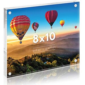 Americanflat Acryl fotolijst, 8 x 10 cm, dubbelzijdige fotolijst met magnetische hoeken, transparant acrylframe voor bureau- of tafelbladdisplay, 8 x 10 cm fotolijst met microvezeldoek inbegrepen Americanflat Acryl fotolijst, 8 x 10 cm, dubbelzijdige fotolijst met magnetische hoeken, transparant acrylframe voor bureau- of tafelbladdisplay, 8 x 10 cm fotolijst met microvezeldoek inbegrepen