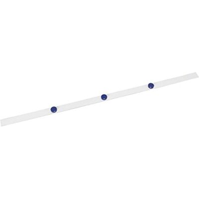 MAUL Ferroband, 100 x 3,5 cm, inclusief 3 ronde magneten, geschikt als Tonieboxrek, fotolijst, voor magneten en licht magnetisch gereedschap, zelfklevende magneetband van plaatstaal, wit MAUL Ferroband, 100 x 3,5 cm, inclusief 3 ronde magneten, geschikt als Tonieboxrek, fotolijst, voor magneten en licht magnetisch gereedschap, zelfklevende magneetband van plaatstaal, wit