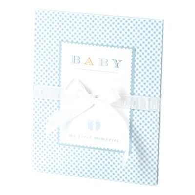 Rössler 13301930000 Leporello Baby Boy, witte pagina's, lichtblauw, 150 x 190 mm, geboorte en doop, 1 stuk Rössler 13301930000 Leporello Baby Boy, witte pagina's, lichtblauw, 150 x 190 mm, geboorte en doop, 1 stuk