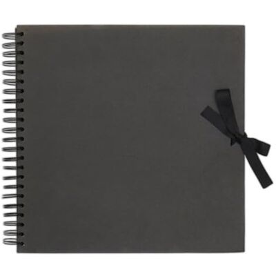 Docrafts Papermania 12x12 Inch Zwart Scrapbook - Scrapbook Docrafts Papermania 12x12 Inch Zwart Scrapbook - Scrapbook
