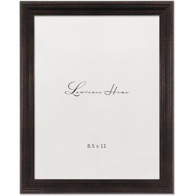 Lawrence Frames Sutter-fotolijst voor thuis, 21,5 cm x 28 cm, brons Lawrence Frames Sutter-fotolijst voor thuis, 21,5 cm x 28 cm, brons