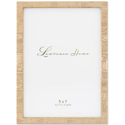 Lawrence Frames Fotolijst, 12,7 x 17,8 cm, goudkleurig Lawrence Frames Fotolijst, 12,7 x 17,8 cm, goudkleurig