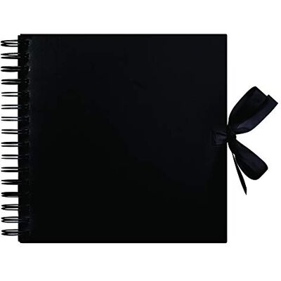 Docrafts Papermania 8x8 Inch Zwart Scrapbook - Scrapbook Docrafts Papermania 8x8 Inch Zwart Scrapbook - Scrapbook