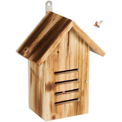 RELAXDAYS Lieveheersbeestje Huis - Insectenhuis voor Tuin of Balkon RELAXDAYS Lieveheersbeestje Huis - Insectenhuis voor Tuin of Balkon
