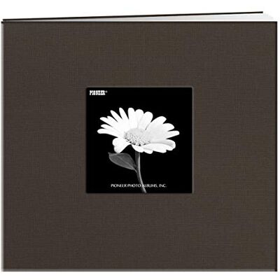 Pioneer 8x8 Stof Frame Cover Post Gebonden Scrapbook, Warm Mokka Pioneer 8x8 Stof Frame Cover Post Gebonden Scrapbook, Warm Mokka