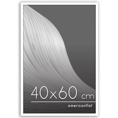 Americanflat 40x60 cm Fotolijst met Schokbestendig Glas Streamline Collectie Dunne Rand Fotolijst voor Tafel en Muur Ophangmateriaal en Ingebouwde Standaard Wit Americanflat 40x60 cm Fotolijst met Schokbestendig Glas Streamline Collectie Dunne Rand Fotolijst voor Tafel en Muur Ophangmateriaal en Ingebouwde Standaard Wit