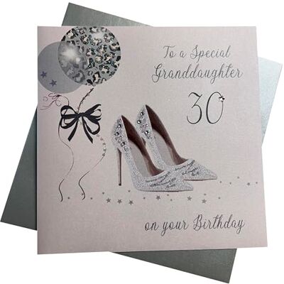 Handgemaakte gelukwenskaart met glitter en strass Handgemaakte gelukwenskaart met glitter en strass