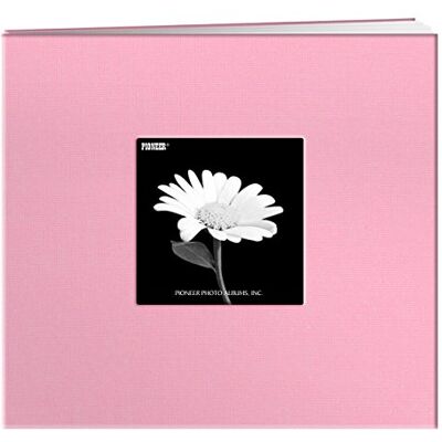 Pioneer 30,5 x 30,5 cm boek, stoffen omslag, album met venster, rood Pioneer 30,5 x 30,5 cm boek, stoffen omslag, album met venster, rood